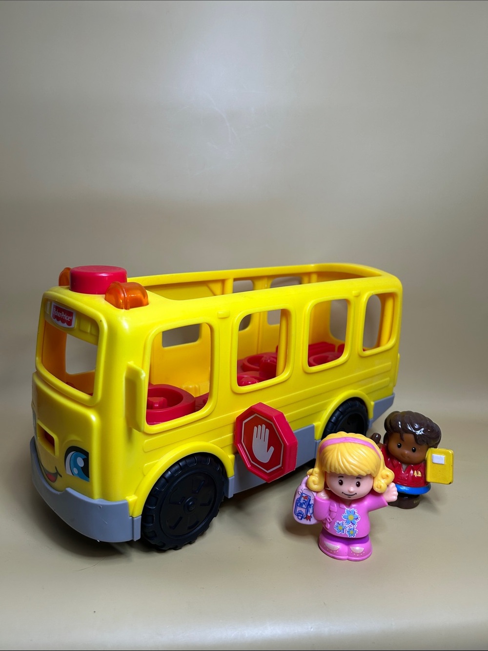 2016 Fisher-Price Little People Sit with Me Talking School Bus English